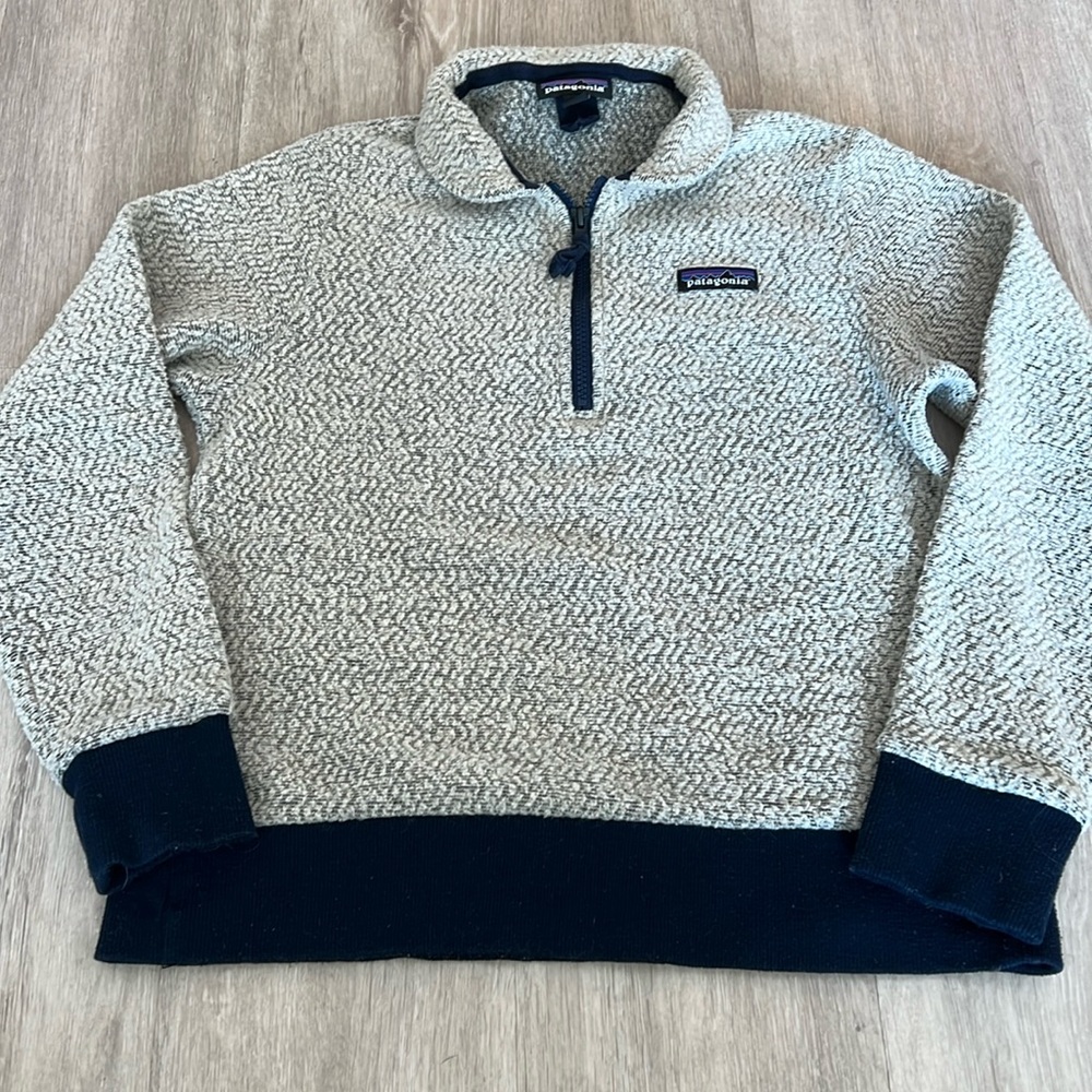 Patagonia Quarter Zip Fleece Hoodie
